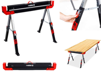 Meister Werkschraag (hoogte) verstelbaar van 61,8 - 82 cm, 300Kg - WU5258230