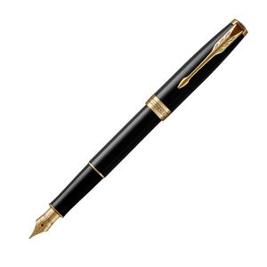 Vulpen Parker Sonnet black lacquer GT medium