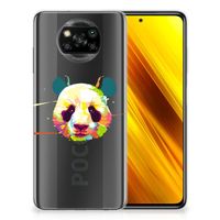 Xiaomi Poco X3 | Poco X3 Pro Telefoonhoesje met Naam Panda Color