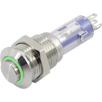 TRU COMPONENTS TC-6647608 LAS4GQH-11E/G/24V/S Druktoets 48 V 2 A 1x uit/(aan) Moment Groen 1 stuk(s)