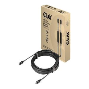 Club 3D USB 3.2 Gen 2 / DisplayPort 1.4 USB Type-C kabel - 5m - Zwart