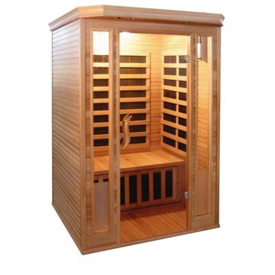 Badstuber Komfort infrarood sauna 120x120cm 2 persoons Badstuber Komfort infrarood sauna 120x120cm 2 persoons