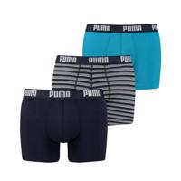 Puma 3-pack Printed Stripe boxershorts Blue-S