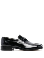 Maison Margiela mocassins Tabi en cuir - Noir - thumbnail