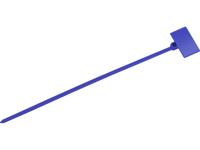 TRU COMPONENTS TC-6646448 Kabelmarkering Markeringsvlak: 20 x 13 mm Blauw 100 stuk(s)