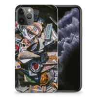 Apple iPhone 11 Pro Siliconen Hoesje met foto Badges