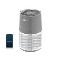 Rowenta Pure Air City PU2840 luchtreiniger, 360° HEPA-filtratie, slimme luchtreiniger, automatische snelheidsaanpassing, ALEXA spraakbesturing, geavanceerd luchtbeheer, stil, snel, compact, modern