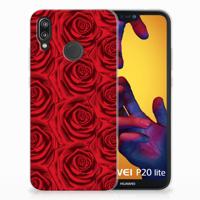 Huawei P20 Lite TPU Case Red Roses