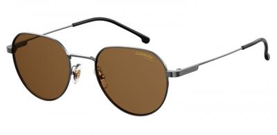 Carrera Eyewear zonnebril 2015T/S unisex zilvergrijs met bruine lens