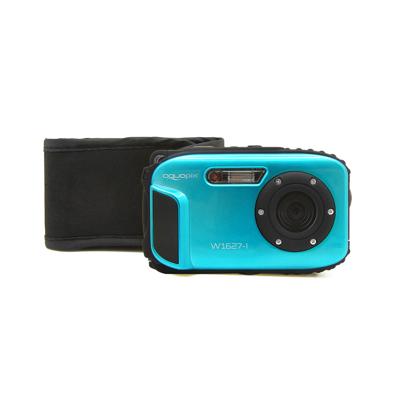 Easypix W1627 Iceblue Digitale camera 16 Mpix Blauw Onderwatercamera, Schokbestendig, Stofdicht