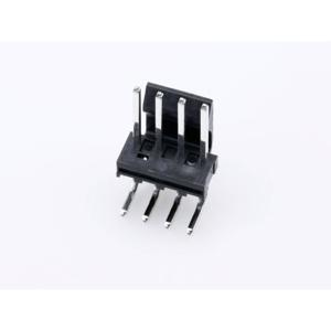 Molex 26605040 Male header, inbouw (standaard) Totaal aantal polen: 4 Rastermaat: 3.96 mm Inhoud: 1 stuk(s) Bag