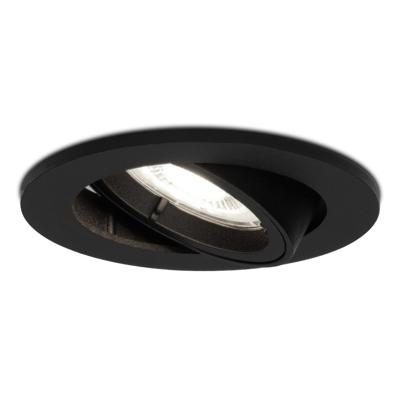 Oslo LED inbouwspot - 5 Watt 400 Lumen - 6000K Neutraal wit - GU10 - Dimbaar - Rond - Kantelbaar - IP20 Stofdicht - Zwart Oslo LED inbouwspot - 5 Watt 400 Lumen - 6000K Neutraal wit - GU10 - Dimbaar - Rond - Kantelbaar - IP20 Stofdicht - Zwart