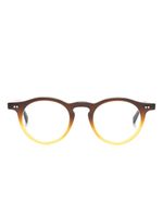 Oliver Peoples lunettes de vue à monture ronde - Marron - thumbnail