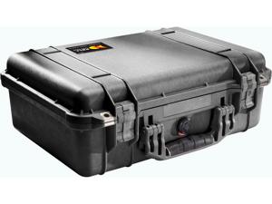 Peli 1500 BK flightcase zonder schuim 425x284x155 mm