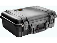 Peli 1500 BK flightcase zonder schuim 425x284x155 mm - thumbnail