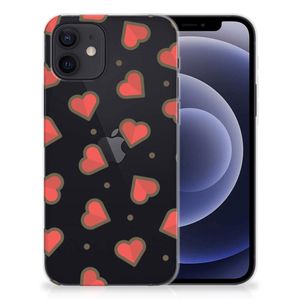 iPhone 12 | 12 Pro (6.1") TPU bumper Hearts