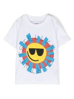 Stella McCartney Kids t-shirt Sun à logo imprimé - Blanc