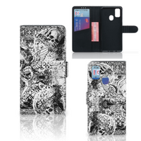 Telefoonhoesje met Naam Samsung Galaxy M21 | M30s Skulls Angel