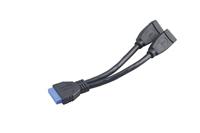 Akasa AK-CBUB09-15BK USB 3.0 Internal Adapter Cable