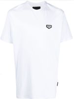 Philipp Plein t-shirt à patch logo - Blanc - thumbnail