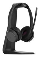 EPOS Impact 1061T ANC On Ear headset Computer Bluetooth Stereo Zwart Noise Cancelling Headset, Incl. oplaad- en dockingstation