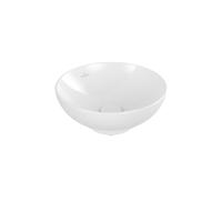 Villeroy & Boch Loop & friends opzetwastafel 38cm rond zonder overloop CeramicPlus wit 4A4501R1 - thumbnail