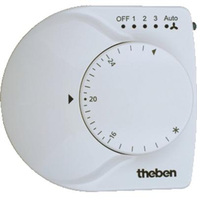 Theben KNX Ruimteklokthermostaat H8xB8.4cm draadloos Zuiver wit 7139202 Theben KNX Ruimteklokthermostaat H8xB8.4cm draadloos Zuiver wit 7139202