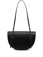 GIA STUDIOS sac à bandoulière demi-lune en cuir artificiel - Noir