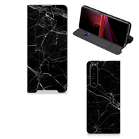 Sony Xperia 1 III Standcase Marmer Zwart - Origineel Cadeau Vader