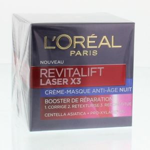 Loreal Revitalift laser X3 nachtcreme (50 ml)