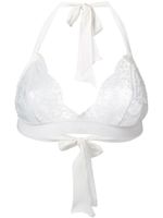 Gilda & Pearl soutien-gorge dos-nu "Goddess Boudoir" - Blanc