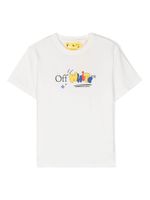 Off-White Kids t-shirt en coton à logo imprimé - Blanc - thumbnail