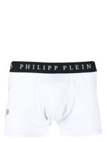 Philipp Plein boxer à logo imprimé - Blanc - thumbnail