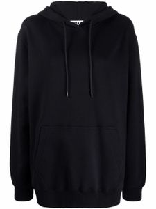 MSGM hoodie à logo imprimé - Noir