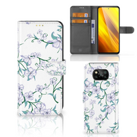 Xiaomi Poco X3 | Poco X3 Pro Uniek Hoesje Blossom White - thumbnail