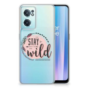 OnePlus Nord CE 2 5G Telefoonhoesje met Naam Boho Stay Wild