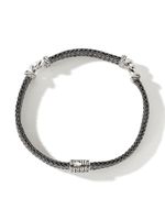 John Hardy bracelet Classic Chain sertie de diamants - Argent