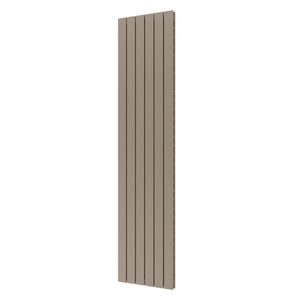 Plieger Designradiator Cavallino Retto Dubbel 1287 Watt Middenaansluiting 200x45 cm Zandsteen