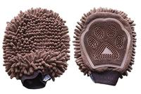 Dog Gone Smart Dirty Dog Grooming Mitt, Bruin