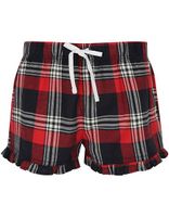 SF Kleding SF82 Women`s Tartan Frill Shorts - thumbnail