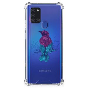 Samsung Galaxy A21s Stevig Bumper Hoesje Merel