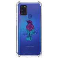 Samsung Galaxy A21s Stevig Bumper Hoesje Merel