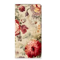 Smart Cover voor OPPO A57 | A57s | A77 4G Bloemen