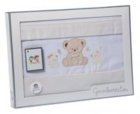 Gamberritos lakenset maxi beertje katoen beige 3-delig