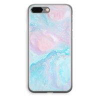 Fantasie pastel: iPhone 8 Plus Transparant Hoesje - thumbnail