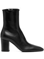 Saint Laurent bottines Joelle 70 mm en cuir - Noir - thumbnail