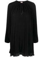 LIU JO robe courte à taille nouée - Noir