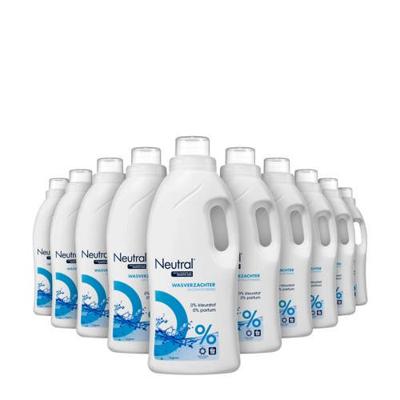 Neutral Parfumvrije wasverzachter - 10 x 750 ml - 270 wasbeurten Neutral Parfumvrije wasverzachter - 10 x 750 ml - 270 wasbeurten