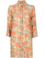 Clube Bossa chemise Sam à fleurs - Orange