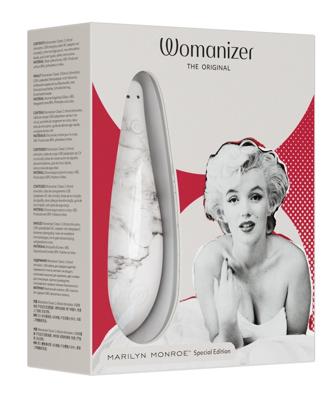 Womanizer Marilyn Monroe Special Edition Classic 2 - 4 Kleuren White marble - wit marmer gevlamd Womanizer Marilyn Monroe Special Edition Classic 2 - 4 Kleuren White marble - wit marmer gevlamd